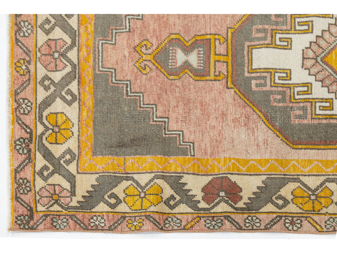 Vintage Kars Wool Rug 3 X 6