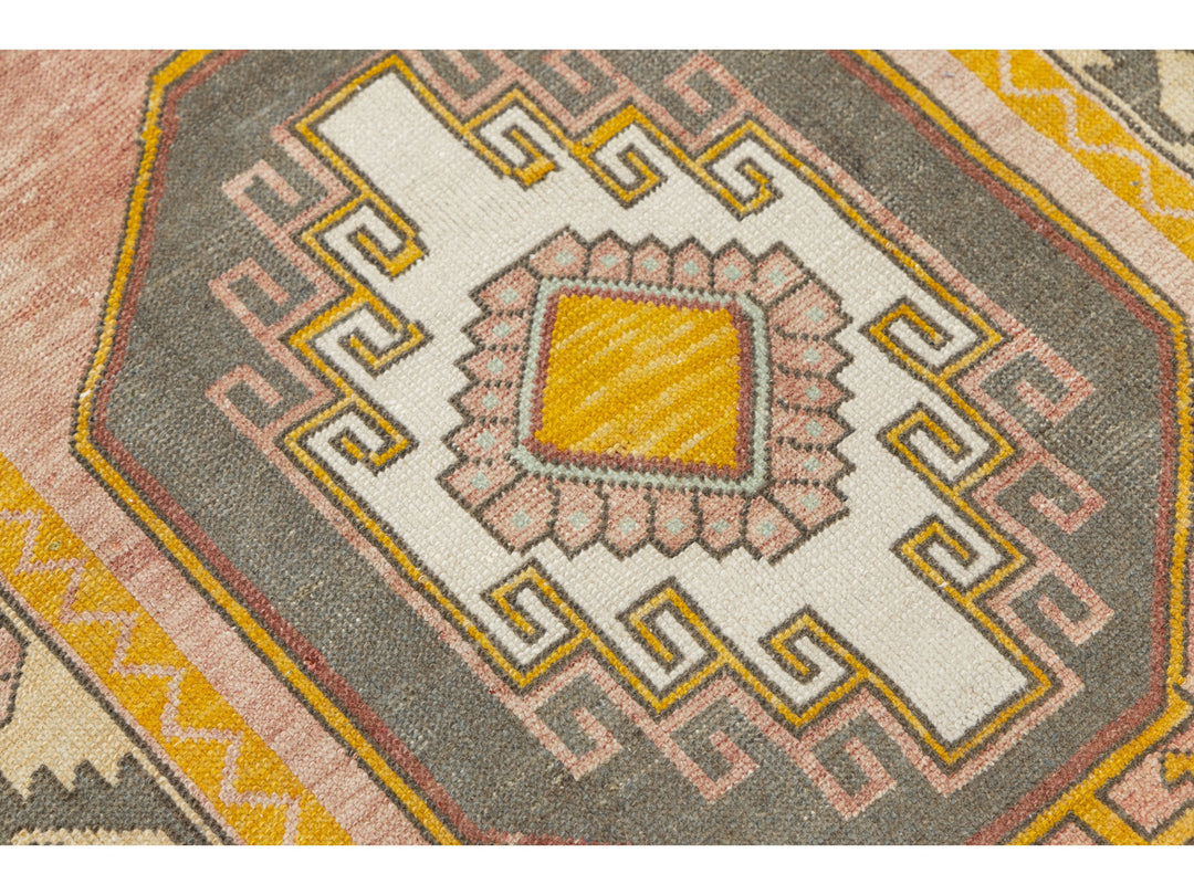 Vintage Kars Wool Rug 3 X 6