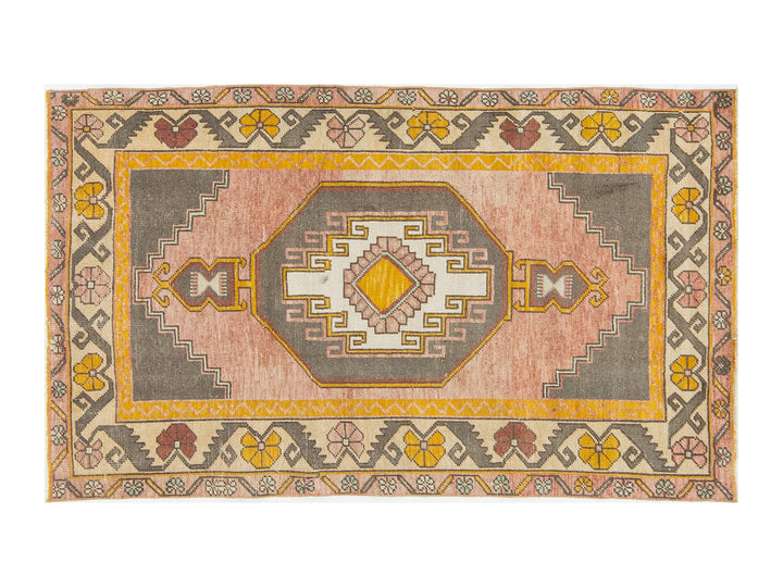 Vintage Kars Wool Rug 3 X 6