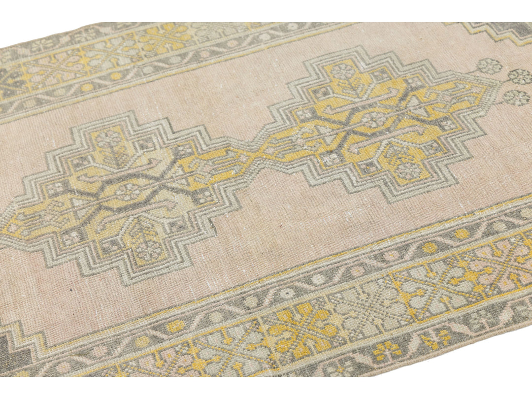 Vintage Kars Wool Rug 3 X 6