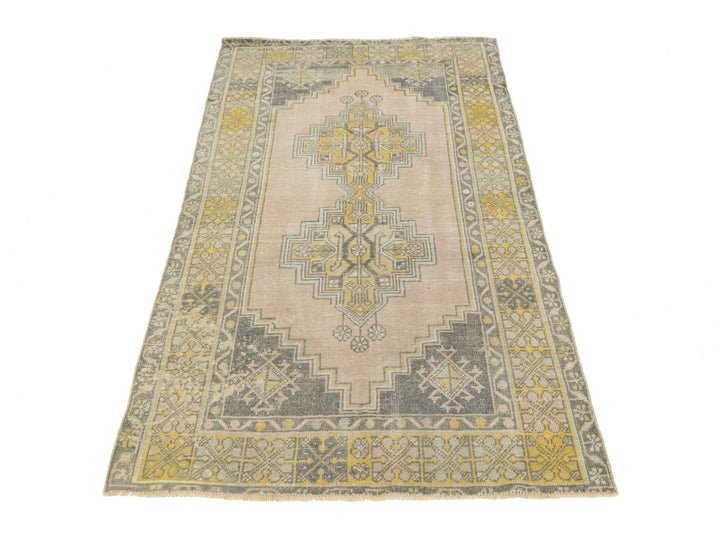 Vintage Kars Wool Rug 3 X 6