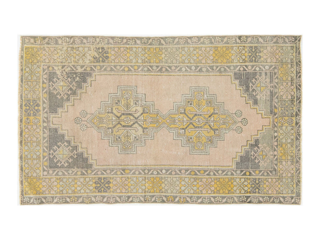 Vintage Kars Wool Rug 3 X 6