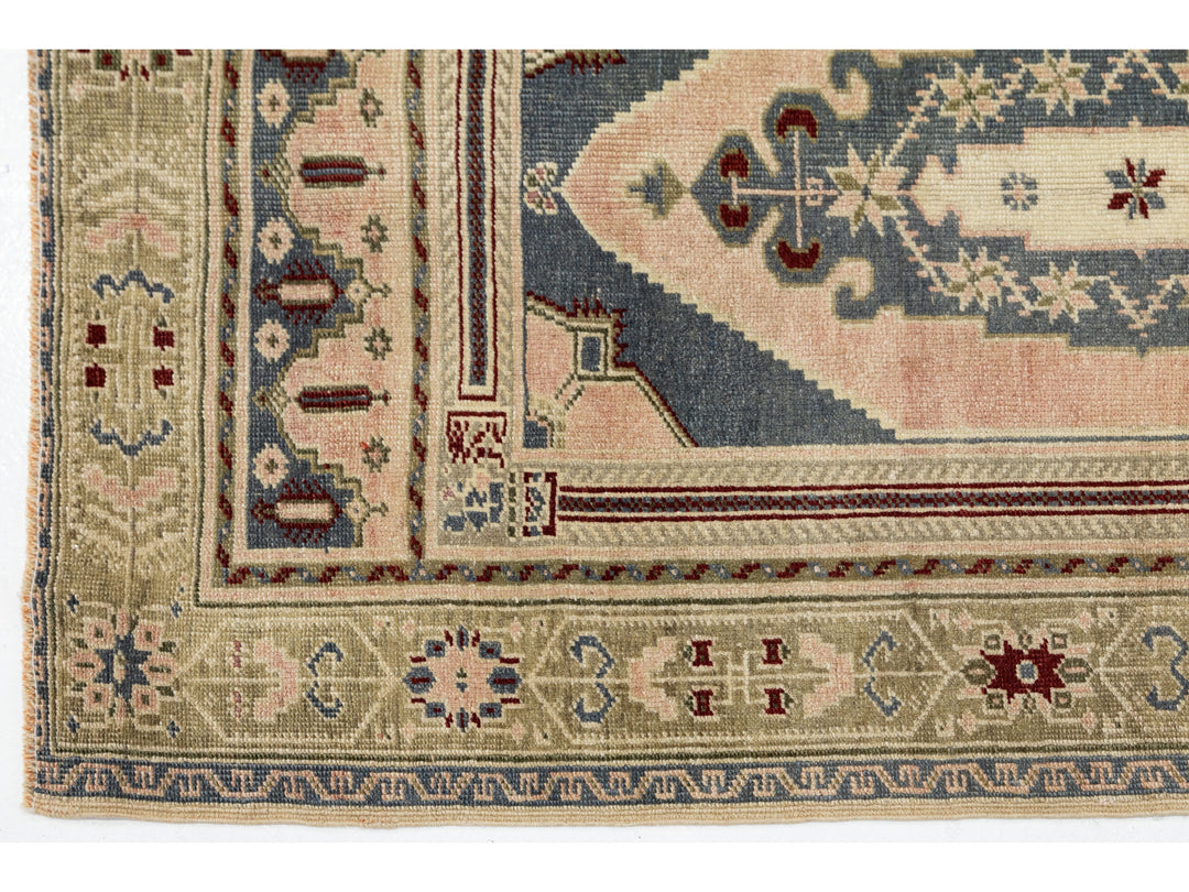 Vintage Kars Wool Rug 3 X 5