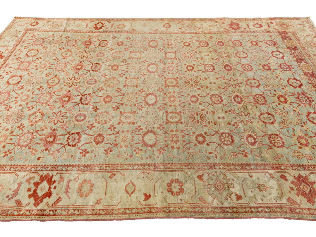 Antique Malayer Wool Rug 7 X 11