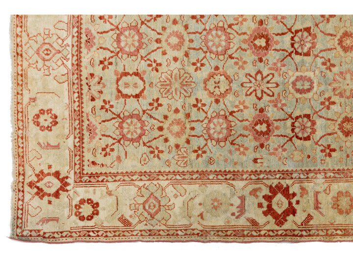 Antique Malayer Wool Rug 7 X 11