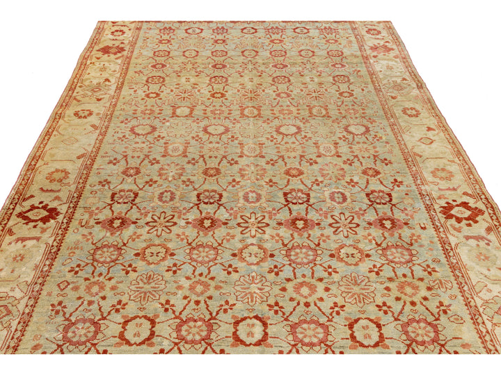 Antique Malayer Wool Rug 7 X 11