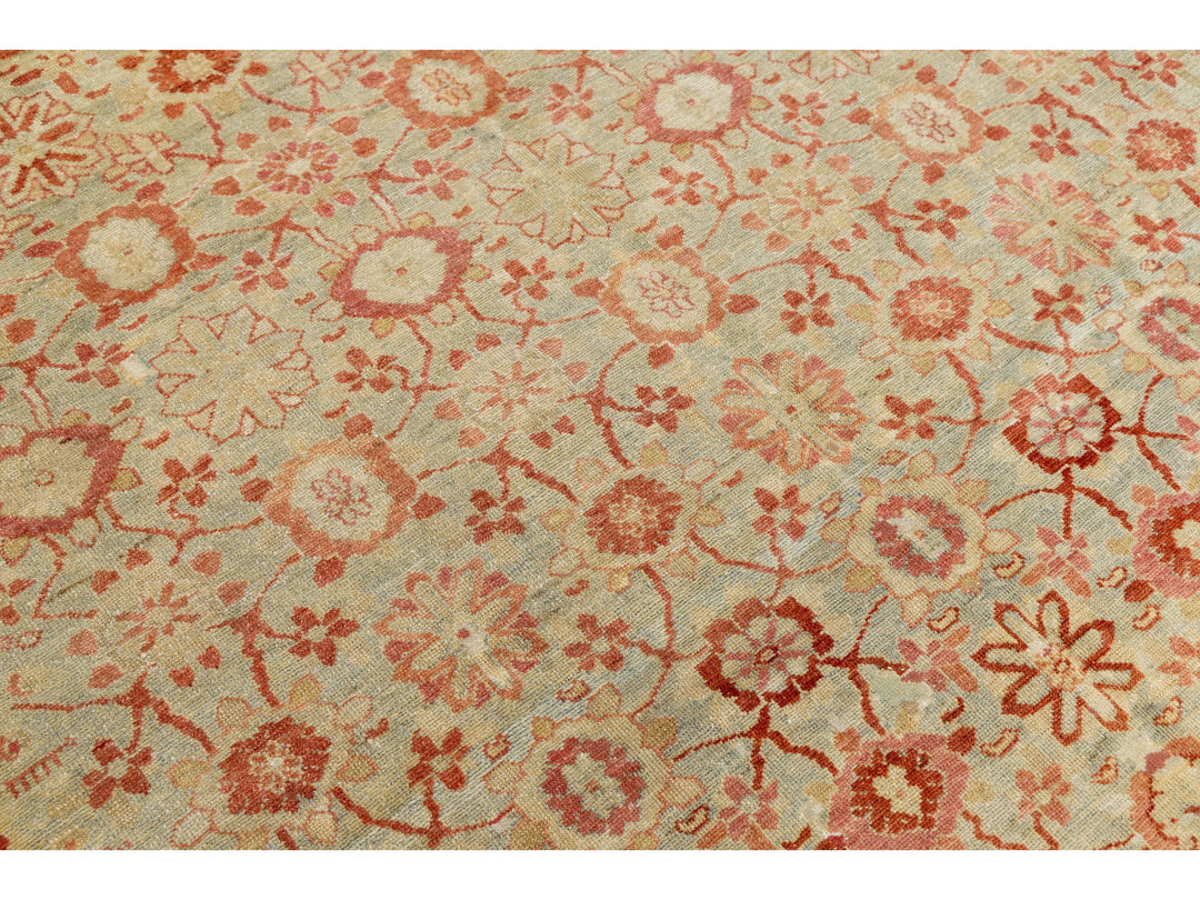 Antique Malayer Wool Rug 7 X 11