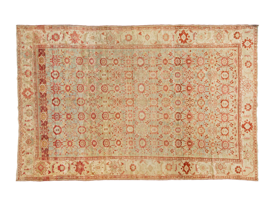 Antique Malayer Wool Rug 7 X 11