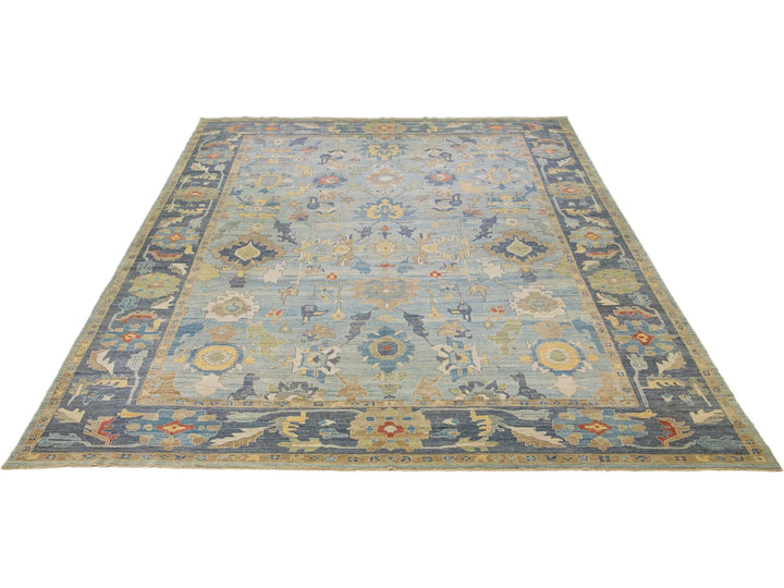 Modern Sultanabad Wool Rug 16 X 22