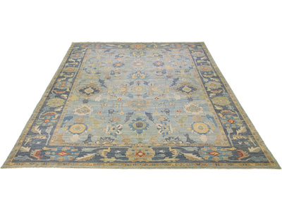 Modern Sultanabad Wool Rug 16 X 22