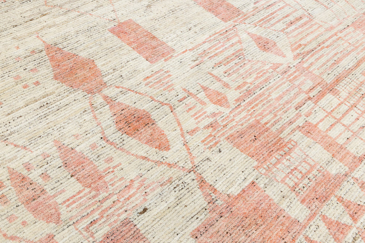 Modern Moroccan Wool Rug 9 X 12