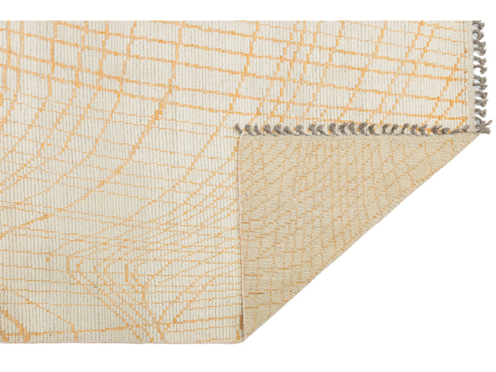 Modern Moroccan Wool Rug 8 X 10