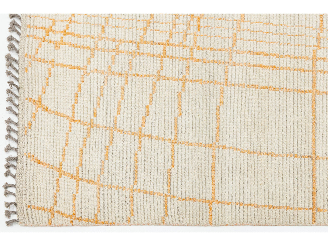 Modern Moroccan Wool Rug 8 X 10