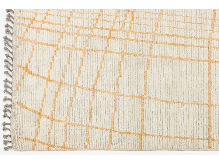 Modern Moroccan Wool Rug 8 X 10
