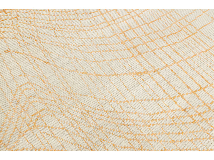 Modern Moroccan Wool Rug 8 X 10