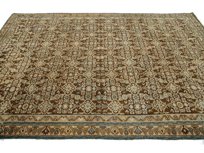 Antique Malayer Wool Rug 7 X 10