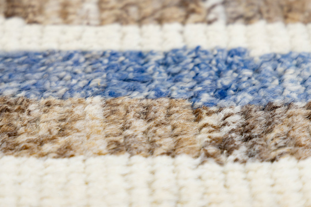 Modern Moroccan Wool Rug 9 X 12