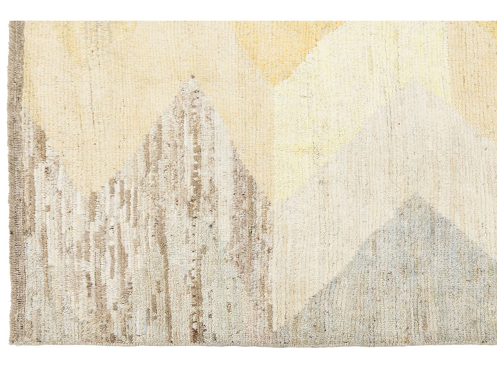 Modern Moroccan Wool Rug 8 X 10