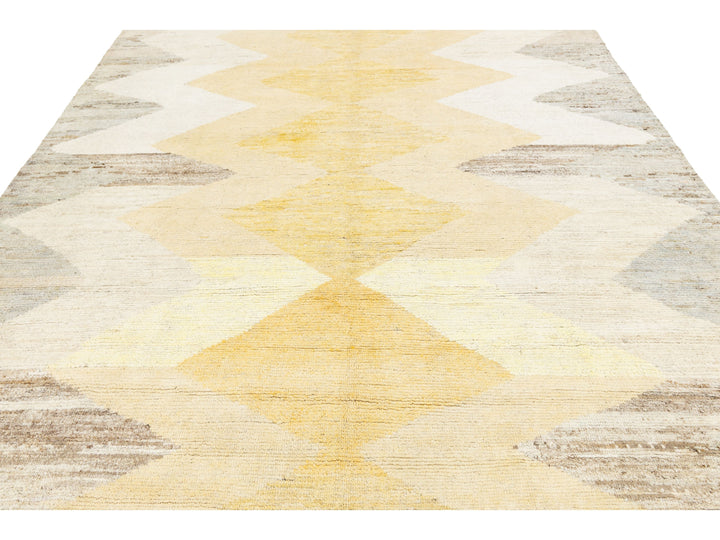 Modern Moroccan Wool Rug 8 X 10