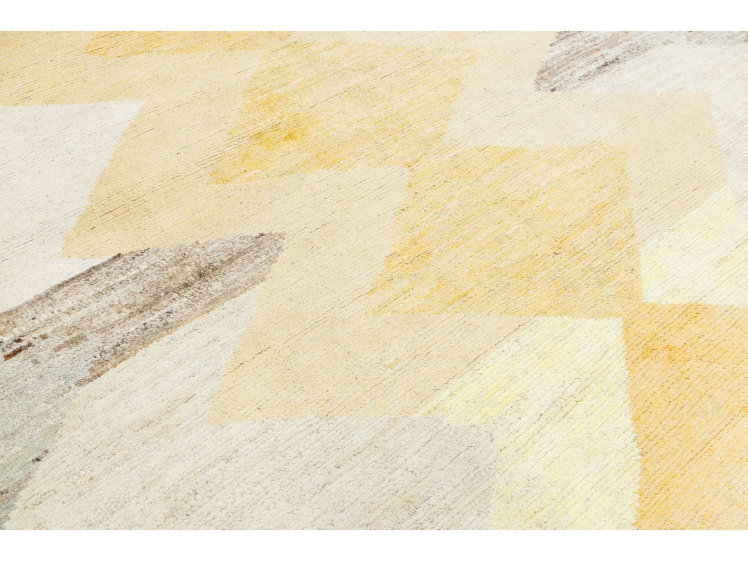 Modern Moroccan Wool Rug 8 X 10