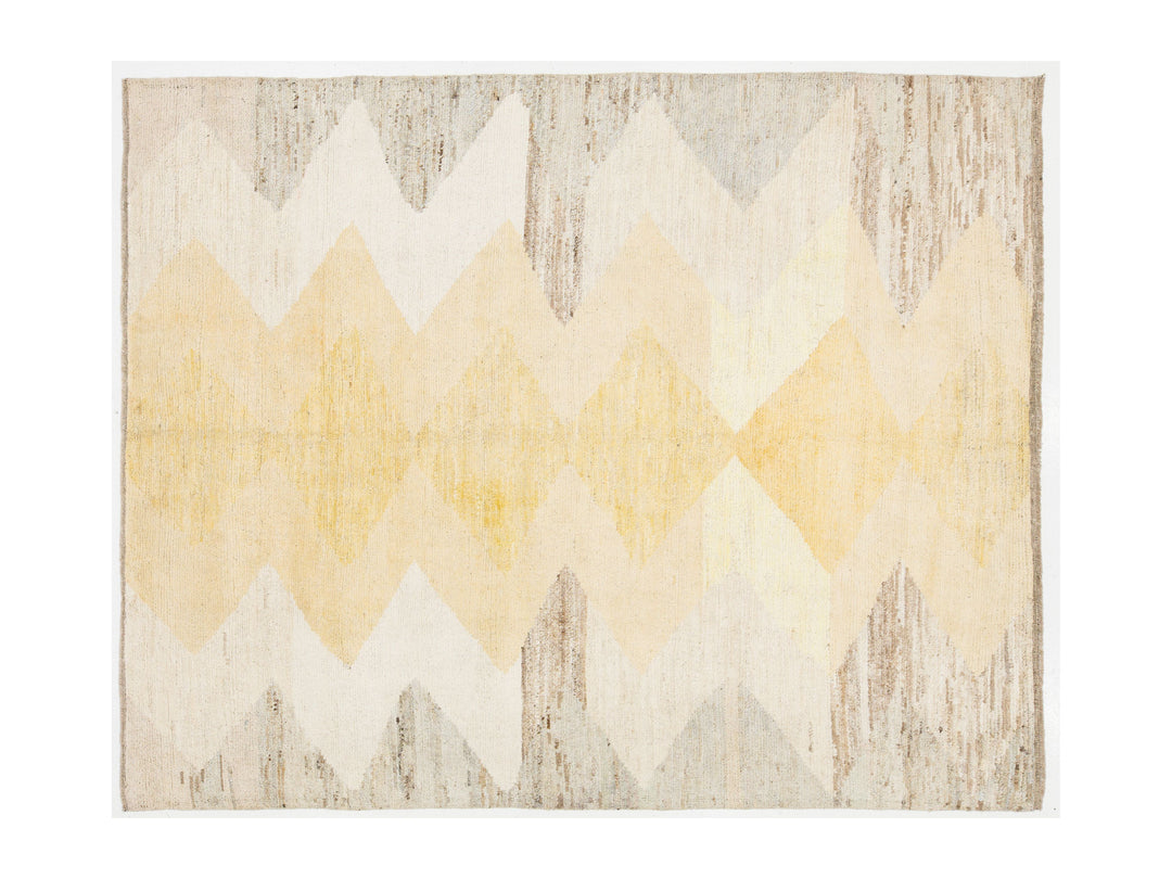 Modern Moroccan Wool Rug 8 X 10