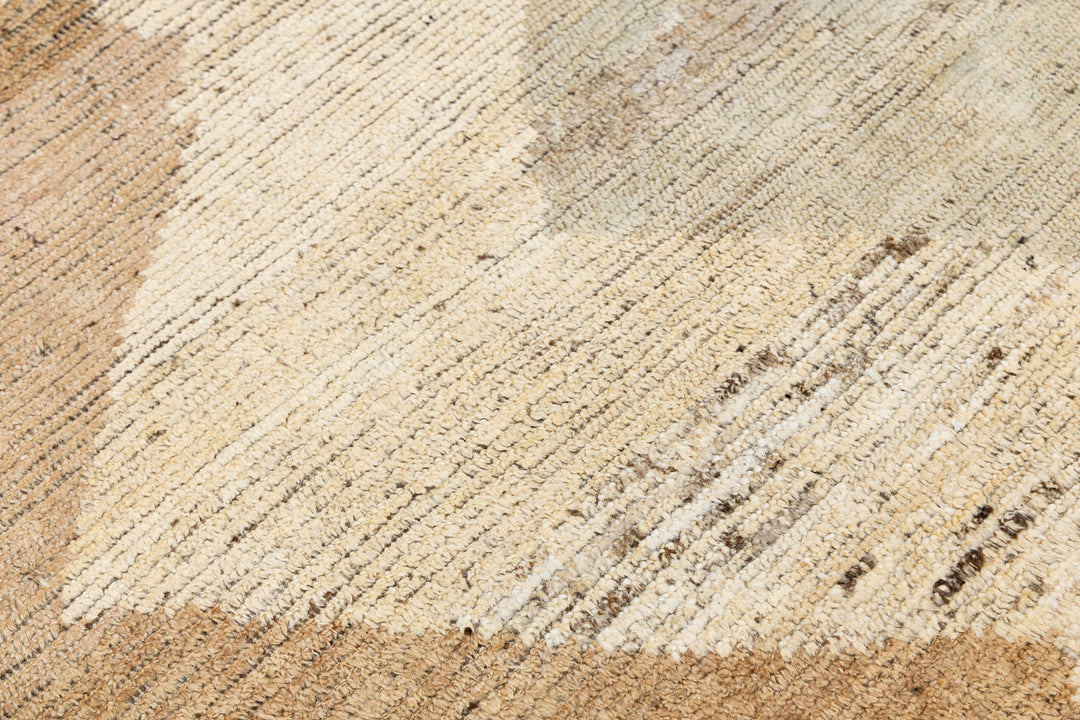 Modern Moroccan Wool Rug 9 X 12