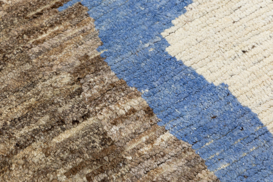 Modern Moroccan Wool Rug 8 X 11