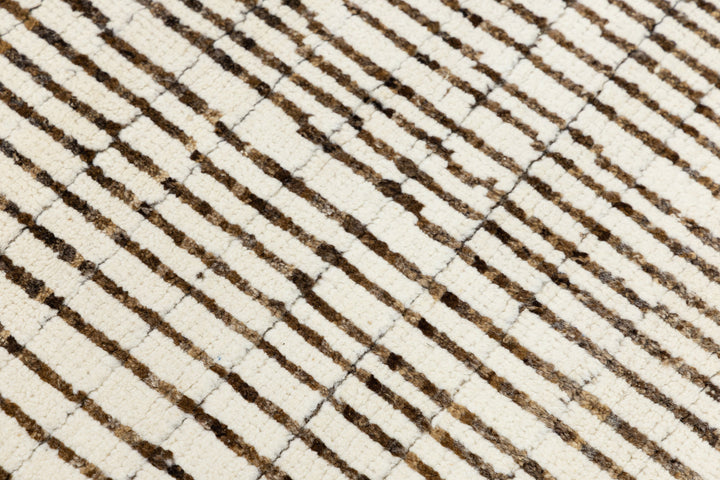 Modern Moroccan Wool Rug 9 X 12