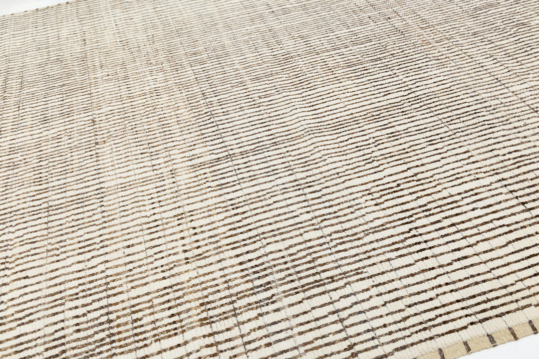 Modern Moroccan Wool Rug 9 X 12