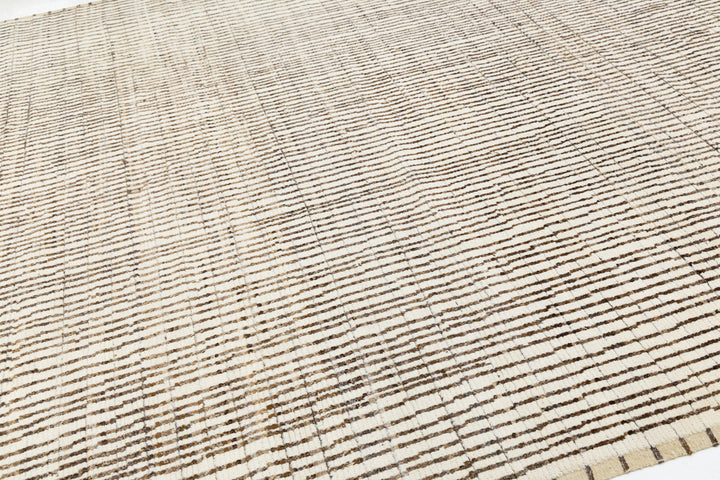 Modern Moroccan Wool Rug 9 X 12