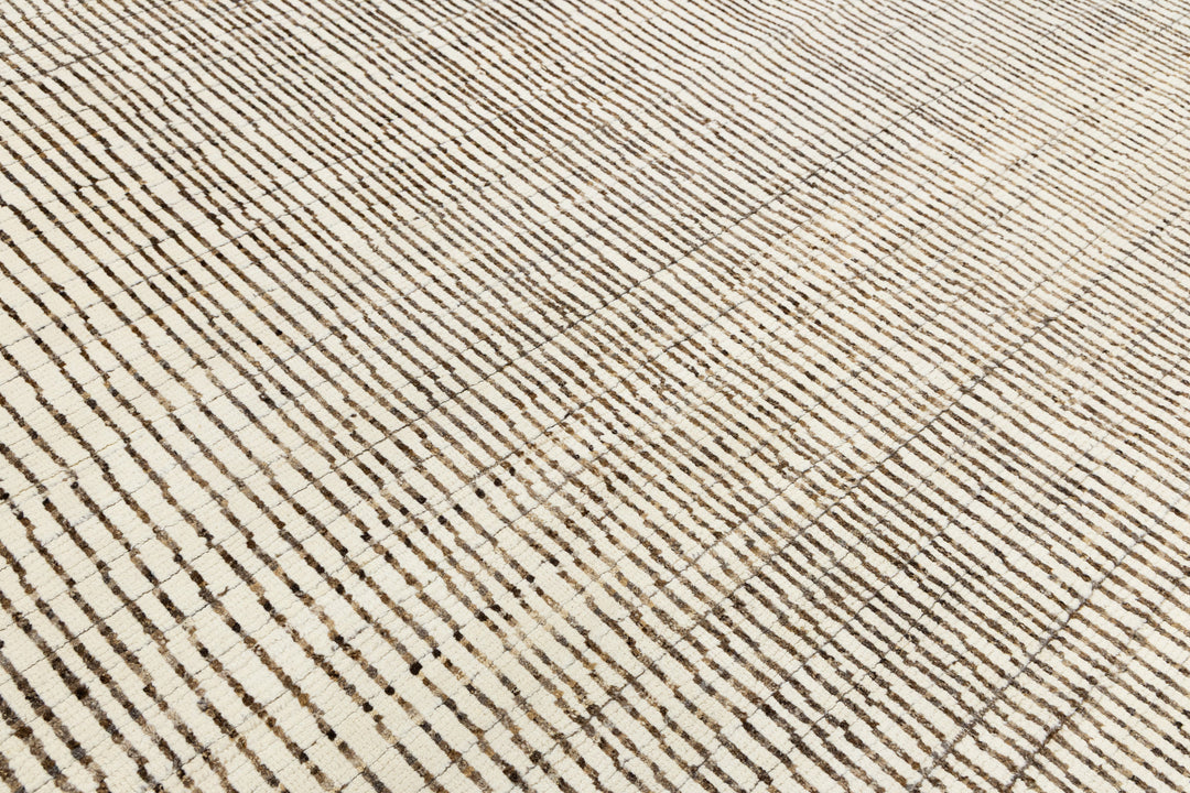 Modern Moroccan Wool Rug 9 X 12