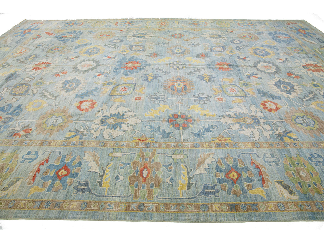 Modern Sultanabad Rug 13 X 18