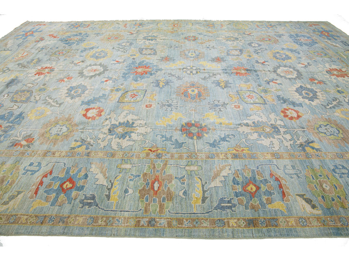 Modern Sultanabad Rug 13 X 18