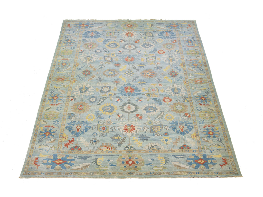 Modern Sultanabad Rug 13 X 18