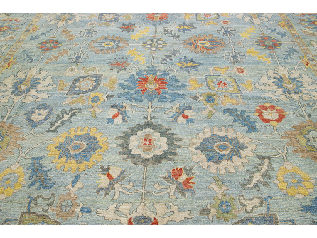 Modern Sultanabad Rug 13 X 18
