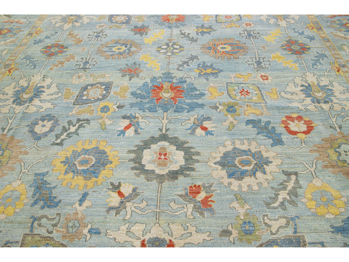 Modern Sultanabad Rug 13 X 18