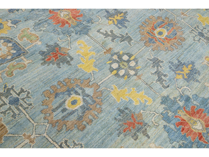 Modern Sultanabad Rug 13 X 18