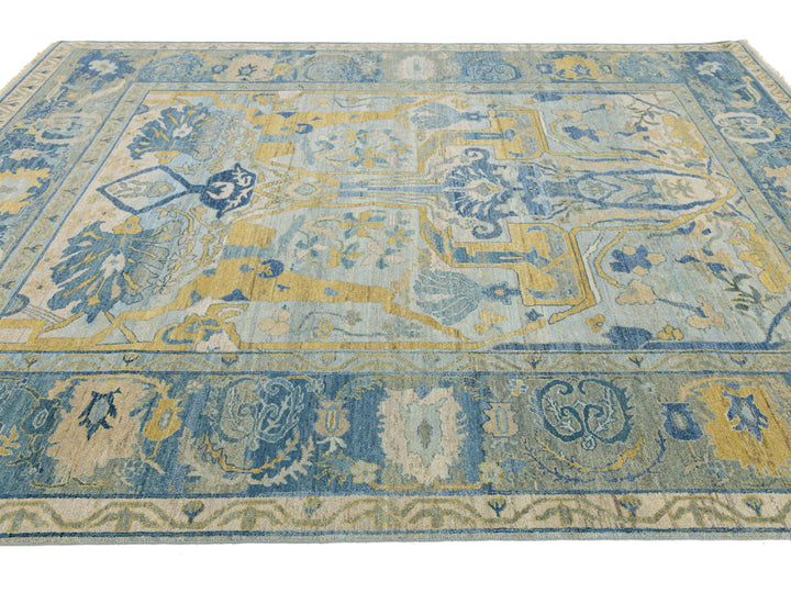 Modern Bidjar Wool Rug 9 X 11