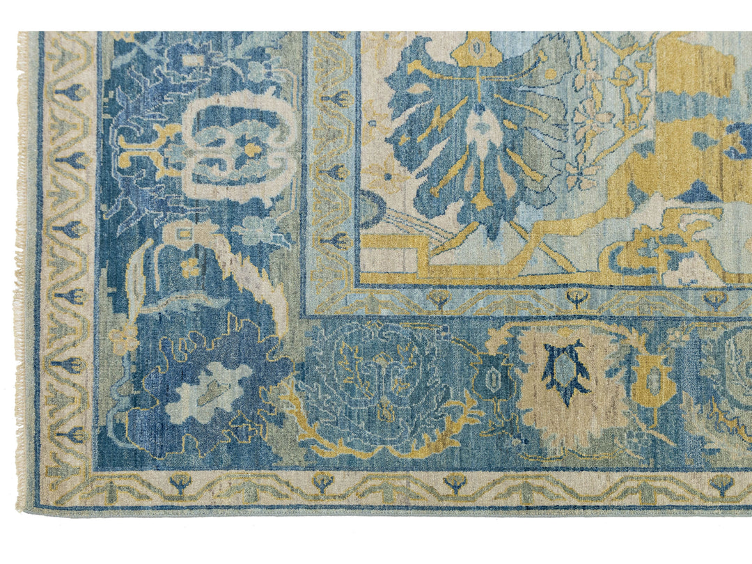 Modern Bidjar Wool Rug 9 X 11