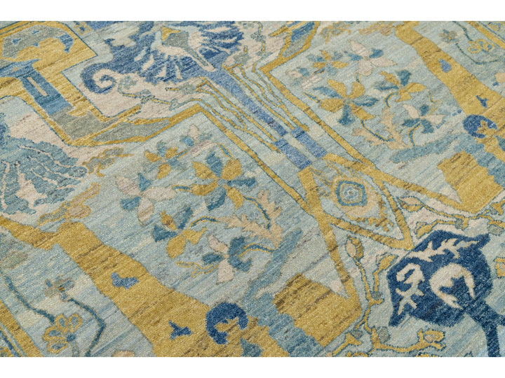 Modern Bidjar Wool Rug 9 X 11