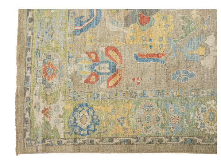 Modern Sultanabad Rug 9 X 13
