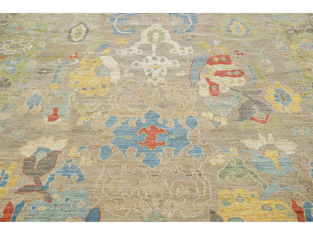 Modern Sultanabad Rug 9 X 13