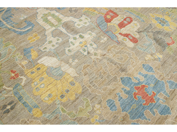 Modern Sultanabad Rug 9 X 13