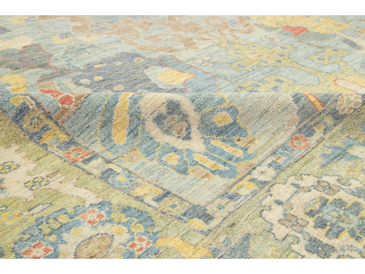 Modern Sultanabad Wool Rug 9 X 12