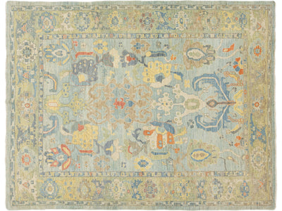 Modern Sultanabad Wool Rug 9 X 12