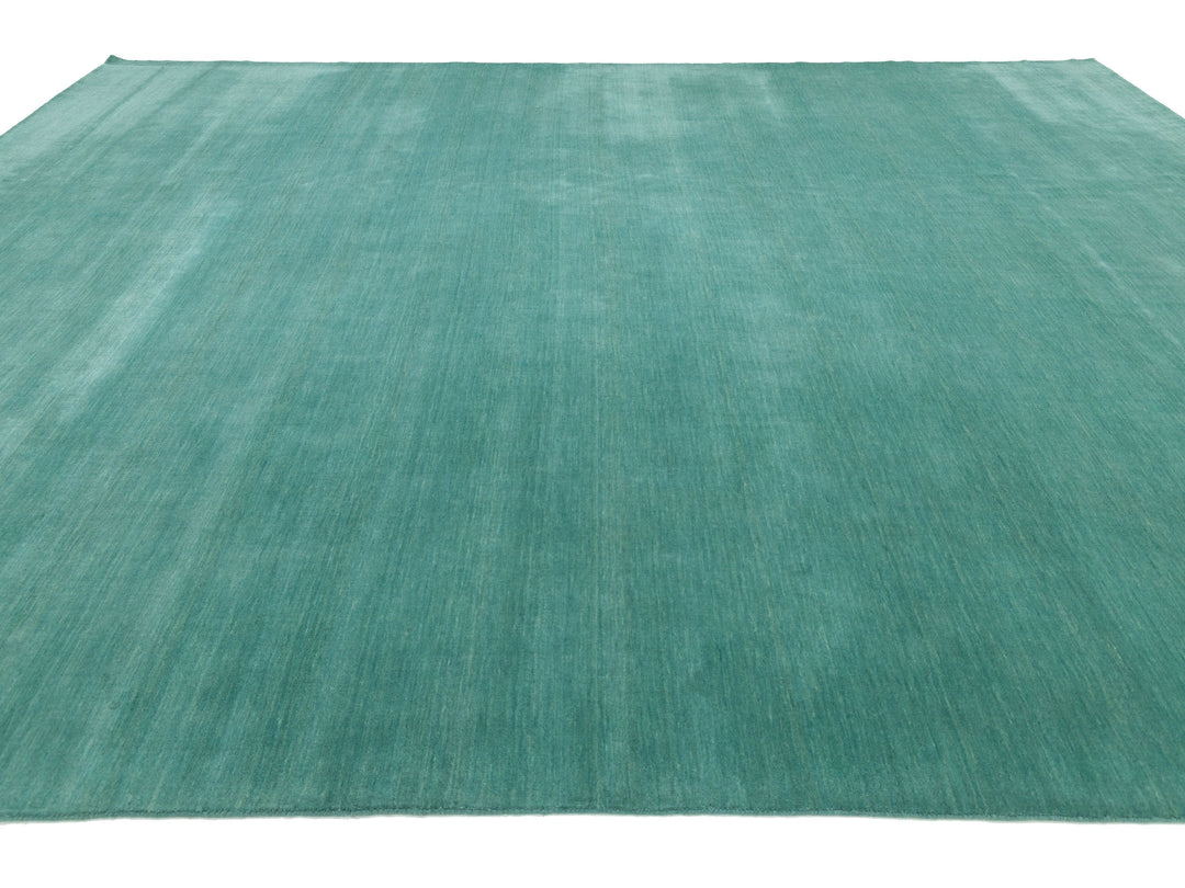 Modern Gabbeh Wool Rug 12 X 15