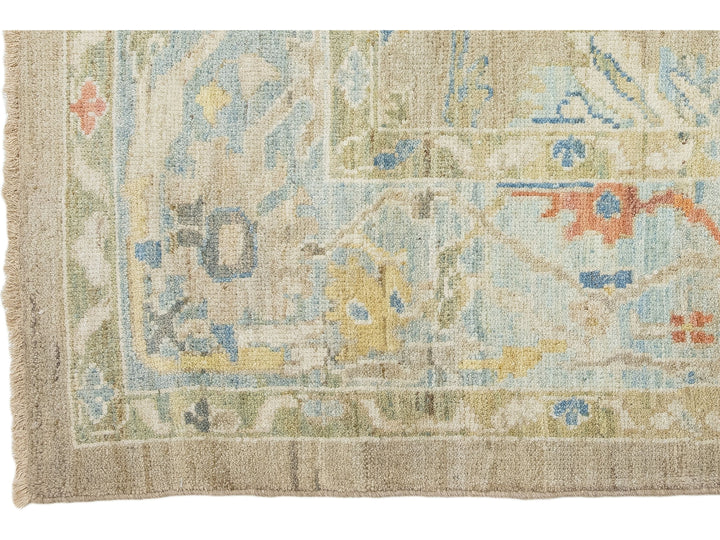 Modern Sultanabad Wool Rug 8 X 12