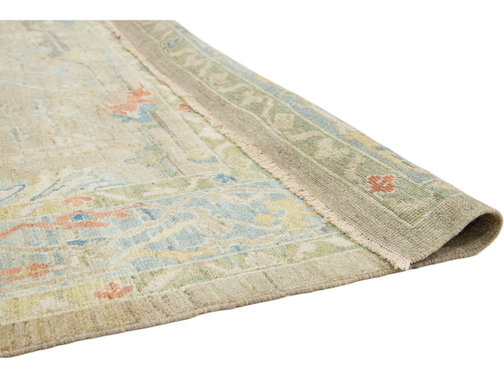 Modern Sultanabad Wool Rug 8 X 12