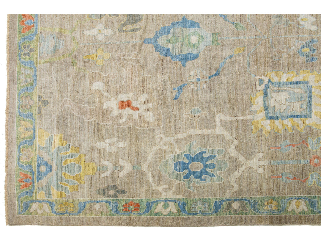 Modern Sultanabad Rug 10 X 12