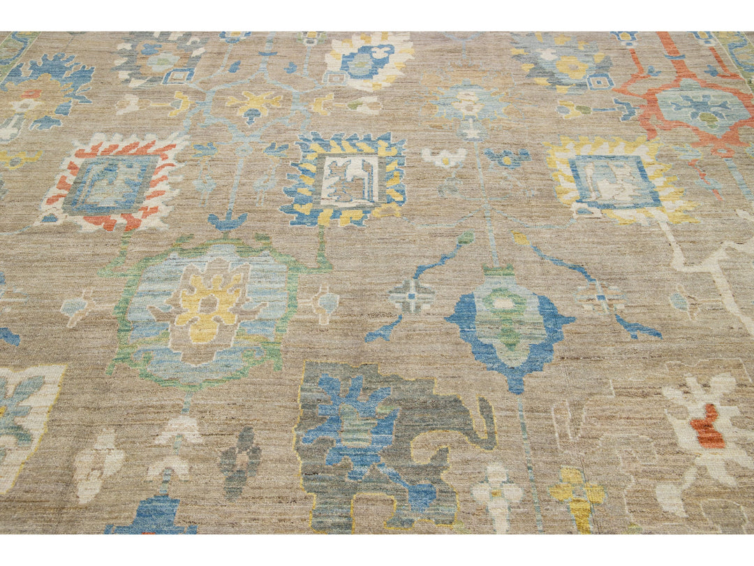Modern Sultanabad Rug 10 X 12